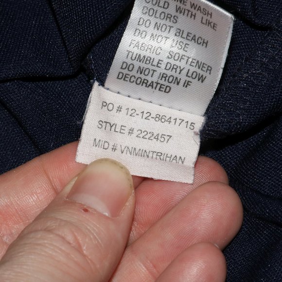 Penn State Blue & White Member Polo Shirt - Picture 6 of 9